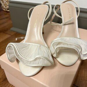 COPY - Loeffler Randall Estella Pearl Ruffle Heel size 6